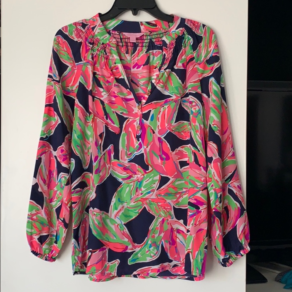Lily Pulitzer Elsa printed blouse